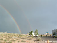 rainbow over Albuquerque